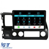 Navigatie Dedicata Honda Civic VIII Sedan (2006-2011),10Inch, 8Gb Ram, 256Gb Stocare, Carplay Performance AutoTuning