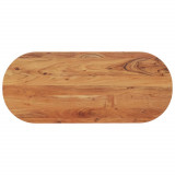 VidaXL Blat de masă oval, 140x60x3,8 cm, lemn masiv de acacia