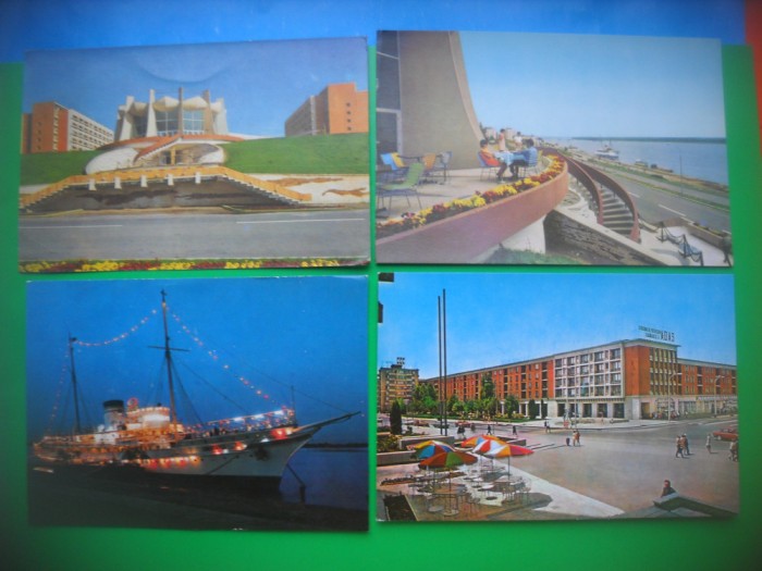 HOPCT LOT 3013 GALATI -4 CARTI POSTALE-NECIRCULATE