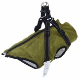 Cumpara ieftin Haina pentru Caini Verde Army L24 Fleece si poliester