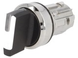 Comutator Rotativ 22mm Alb IP67