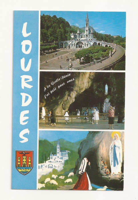 FR1 -Carte Postala - FRANTA- Lourdes (hautes-Pyrenees), necirculata