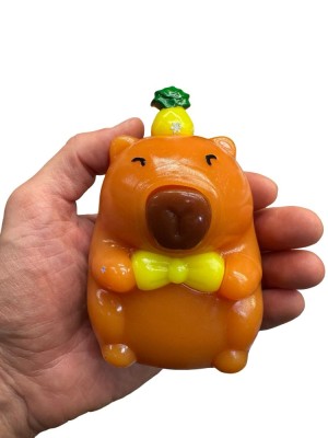 Jucarie Squishy Capibara Mare foto