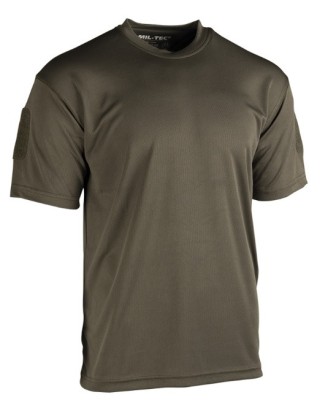 Tricou Quick Dry Mil-Tec Olive L foto