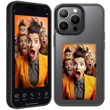 Husa pentru iPhone 15 Pro - Techsuit SmartScreen NFC - Black