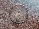 C50 - Moneda foarte veche - Anglia - one penny - 1876