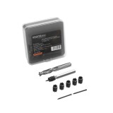 Set freze pentru puncte sudura, alezaj, 9 piese, Kraft