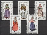 DDR 1977 - Costume tradiționale, serie neuzata