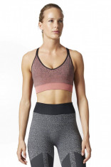 Bustiera sport femei Adidas All Me Seamless Bra Mov XS foto