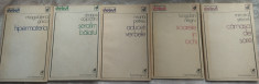 VERSURI: LOT 5 VOLUME DE DEBUT ED. CARTEA ROMANEASCA (1980/81)[UNUL CU AUTOGRAF] foto