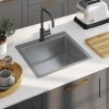 VidaXL Chiuvetă de bucătărie lucrată manual, oțel inoxidabil 51510