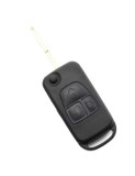 Carcasa cheie tip briceag 3 butoane, lama 4 piste pentru Mercedes Benz