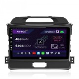 Cumpara ieftin Navigatie Kia Sportage (2010-2016), Android 13, A-Octacore 4GB RAM + 64GB ROM, 9 Inch - AD-BGA9004+AD-BGRKIT146