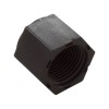 Dop din plastic cu filet interior pentru accesorii picurare, negru, FI, 1/2&quot;