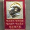 Y 691 INSIGNA -MAO ZEDONG - PRESEDINTE CHINEZ -PENTRU COLECTIONARI