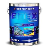 Email Clorcauciuc Emex Gri 4 Kg - Rezistent apa, intemperii, uzura, chimici. Pentru beton, metal, lemn, zidarie