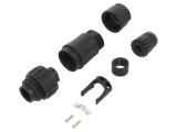 Conector circular mufa pe cablu PIN 7 tată fără contacte