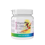 Vitamina C 1000 miligrame cu Macese si Acerola cu Arome de Zmeura 10 capsule Medica