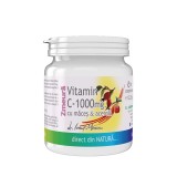 Vitamina C 1000 miligrame cu Macese si Acerola cu Arome de Zmeura 10 capsule Medica