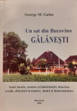 Un sat din Bucovina Galanesti