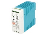 Alimentator pulsatoriu cu buffer pentru şină DIN, 40W, eficienţă 87%