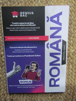 ROMANA PENTRU BAC , 2025 - 2026 , ESEURI USOR DE INVATAT , REZUMATE DE OPERE SI GHID COMPLET PENTRU SUBIECTELE I - III de NASUI ALEXIAN - GABRIEL foto