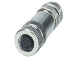 Conector M12, 12 pini, 30V, IP67, aurit, tip A - PHOENIX CONTACT