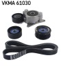 SKF VKMA 61030 Set curea transmisie cu caneluri