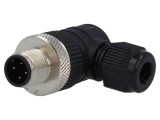 Mufă M12 4-PIN tată IP67 pentru DeviceNet/CANopen pe cablu