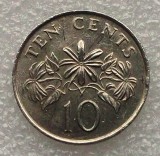 P3. Singapore 10 cents 1985 **
