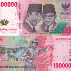 INDONEZIA █ bancnota █ 10000 Rupiah █ 2022 / 2022 █ P-168 █ UNC █ necirculata