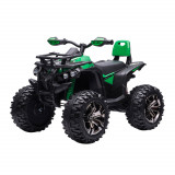 Cumpara ieftin HOMCOM Quad electric 12V pentru copii, verde | AOSOM RO