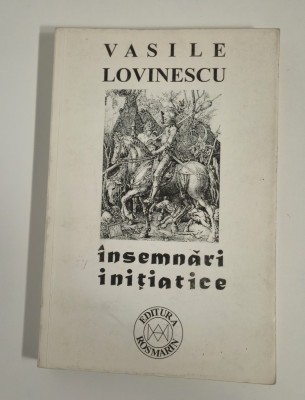 Vasile Lovinescu Insemnari initiatice foto