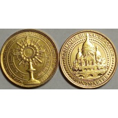 Franta 2025 - medal aurit, Basilique - Relais d'adoration eucharistique