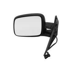 Oglinda exterioara VW Transporter /Caravelle/Multivan 07.1903 Partea Stanga, reglare electrica, geam Plan Fara Incalzire, carcasa neagra, mufa cu 3