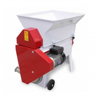 Desciorchinator electric Agrieuro cu pompa inox si cuva rabatabila 1500W, 2000kg/h foto