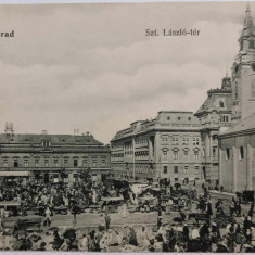 1915 - Oradea, Piata Sf.Laszlo (jud. Bihor)