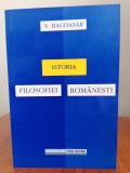 Nicolae Bagdasar, Istoria filosofiei rom&acirc;nești
