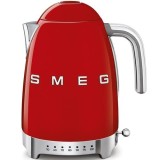 Fierbator Smeg KLF04RDEU, 2400 W, 1.7 L, temperatura variabila 50-100 C (Rosu)