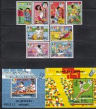 Romania 1992, LP.1289,1290,1291-JO vara Barcelona,serie + colita DT si NDT, MNH, Nestampilat
