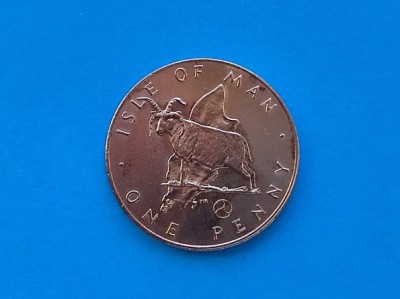 1 Penny 1979 Isle Of Man-UNC-RAR foto