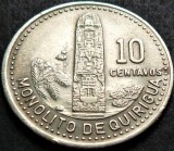 Cumpara ieftin Moneda exotica 10 CENTAVOS - GUATEMALA, anul 1987 * cod 2470, America Centrala si de Sud