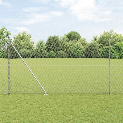 Gard Hexagonal 1.6x100 m Oțel Galvanizat foto