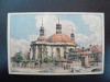 Carte postala, Praga Karlov, inceput de secol XX