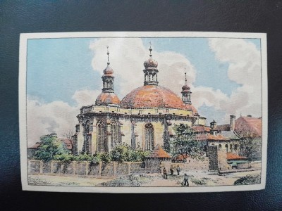 Carte postala, Praga Karlov, inceput de secol XX foto