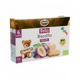 Biscuiti cu prune Bio 6 luni+, 2 x 125g, Adoro Bimbi