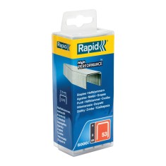 Rapid 40303084 set de 5000 de capse din sarma fina galvanizata No. 53, 8 mm foto