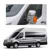 Capace Oglinzi Cromate Ford Transit 2014-2018, Plastic ABS, Set 2 Bucati