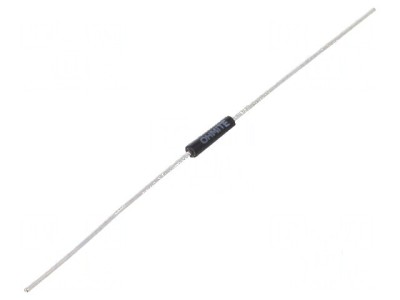 Rezistor bobinat THT 100m&amp;Omega; 2W &amp;plusmn;1% &amp;Oslash;2,4x10,6mm -55&amp;divide;275&amp;deg;C foto