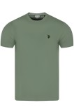 Tricou Barbati U.S. Polo Assn. Mick Menta Bumbac Logo